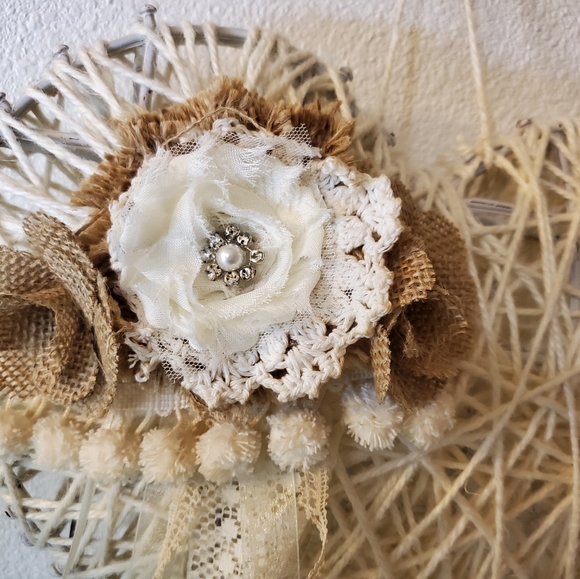 Jute Heart - Picture 2 of 4